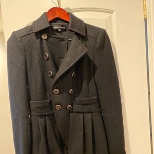 Beautiful drape black jacket